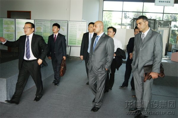 沙特奥斯曼集团副主席阿仆杜拉参访集团公司_利来集团官网有限公司-衡宇修建工程总承包|全装修品牌向导者|国家住宅工业化基地